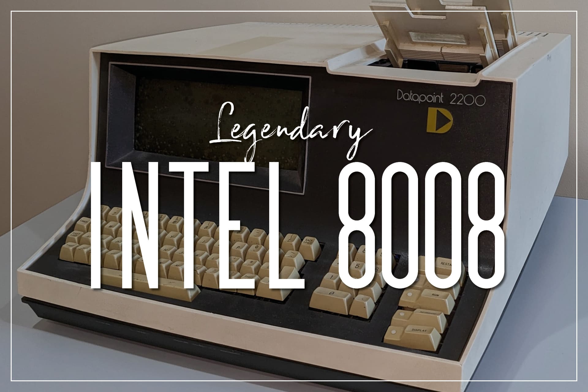 The Intel 8008: Pioneering the Microprocessor Revolution
