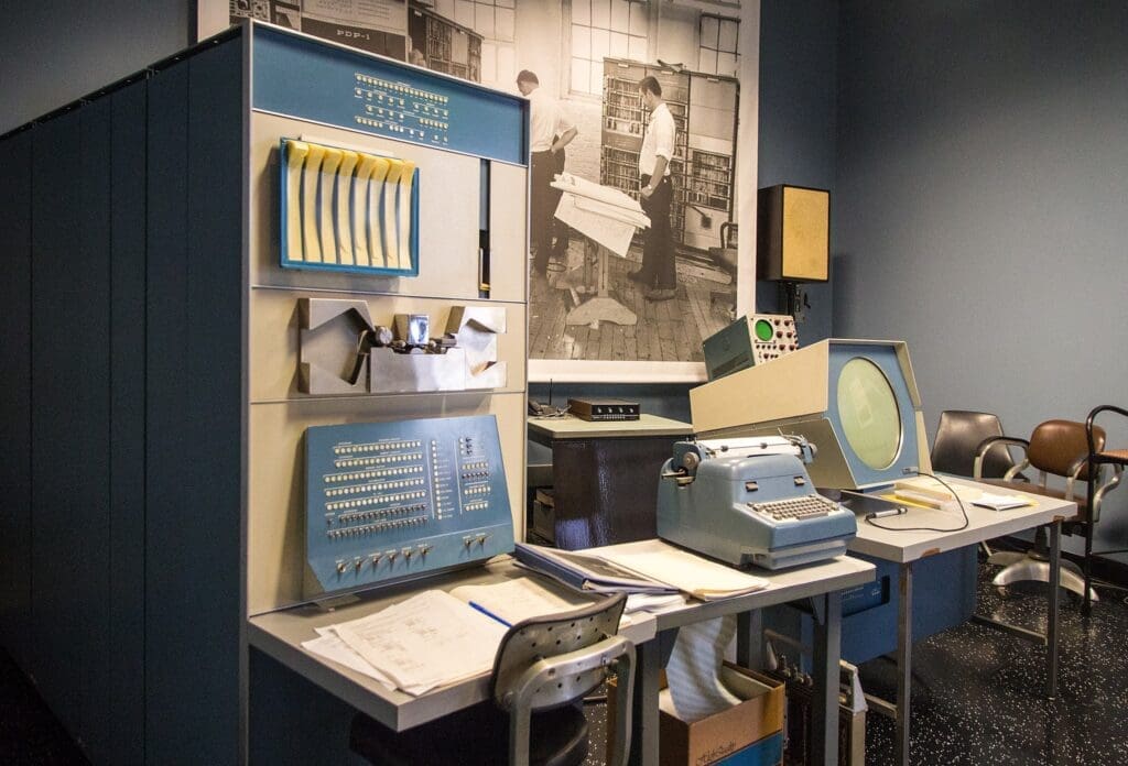 DEC PDP-1 Demo Lab at Mountain View's Computer History Museum