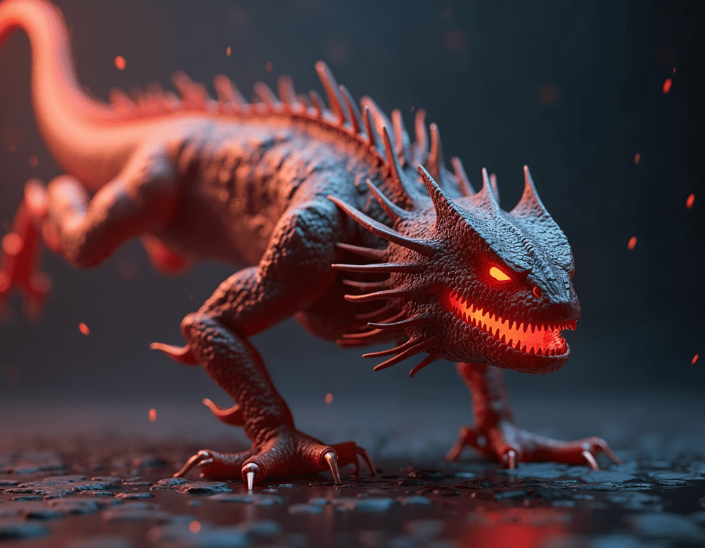 Exmple of raytraced dragon